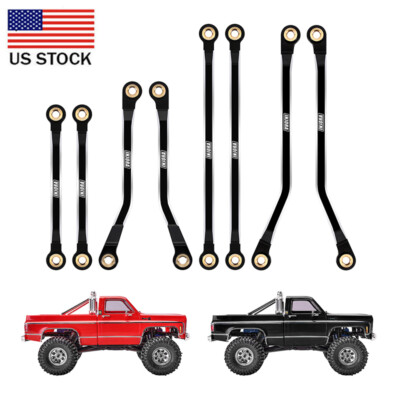 US,INJORA CNC High Clearance Links for 1/18 Traxxas TRX4M High Trail K10 F150