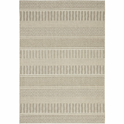 Hykkon Katelyn Flachgewebe Teppich Naturteppich Läufer Vorleger Beige 160x230cm