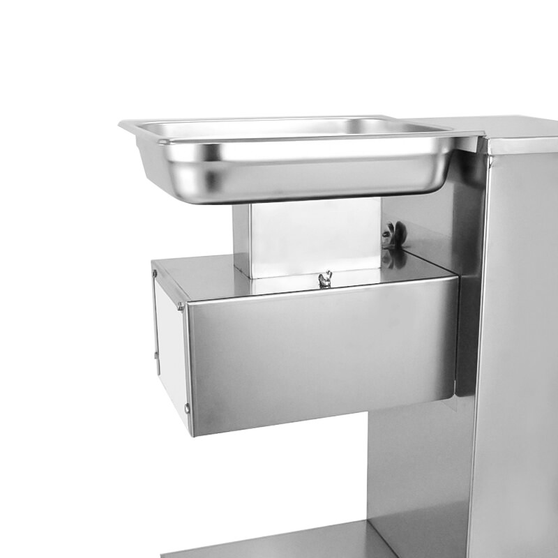 QE-500KG Output Meat Cutting Machine 110V Meat Cutter Slicer Stainless Steel