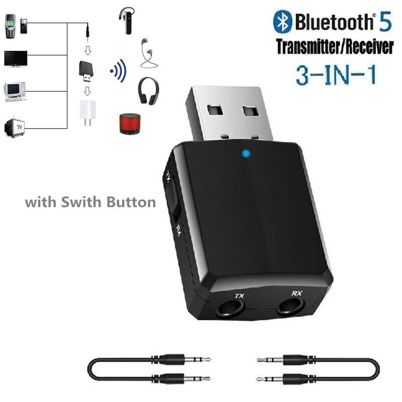 Wireless Bluetooth 5.0 Audio Transmitter/Receiver Adapter 3i