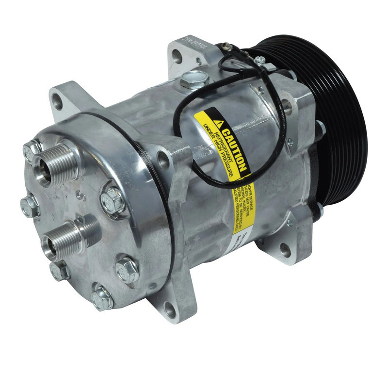 New A/C Compressor SD7H15 for Sanden Models 4501-4750 FLEX 7 - Picture 2 of 7