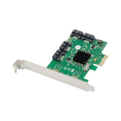 SATA 3.0 PCIE expansion card 4 Ports SATA 6G PCI Express Riser Card For HDD SSD