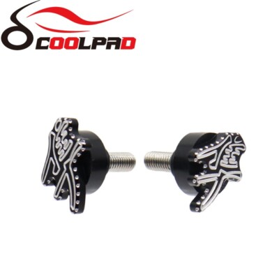 3D W/Ball Cut Edges Windscreen Screw Bolt For SUZUKI Hayabusa 1999-2023 GSX1300R