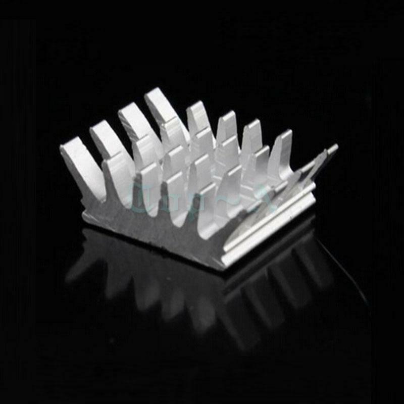 12x Aluminum Heatsink VGA Card Xbox PS 3 4 PC DDR RAM Memory Heat Sink Adhesive