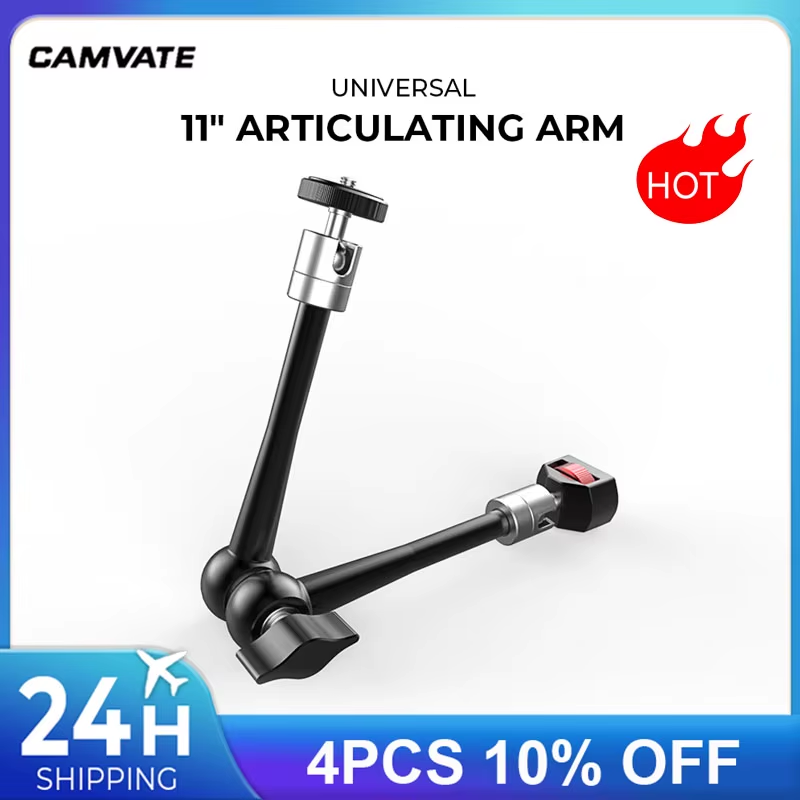 11 inches Articulating Arm Adjustable Friction Extension Magic Arm For DSLR LCD