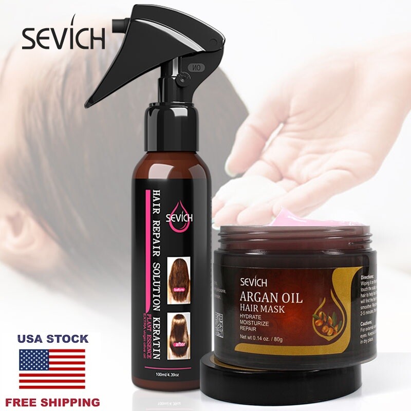 Silk Argan Hair & Skin Treatment 3本セット新品 Hair Treatment Set 80g Argan Oil with 100ml Hair Repair
