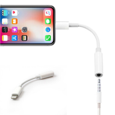 Lightning Adapter iPhone AUX 3.5mm Klinke Stecker Kopfhörer iPad Audio Kabel KFZ