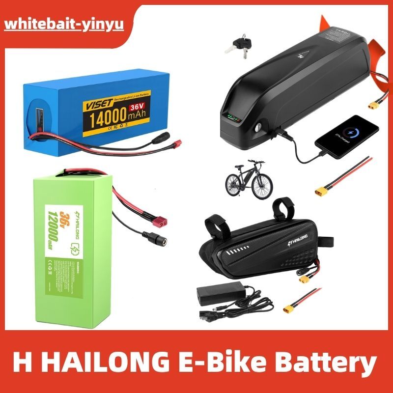Electric Bike Battery 60V 52V 48V 36V 24V Lithium Ion Li-Ion ebike Battery