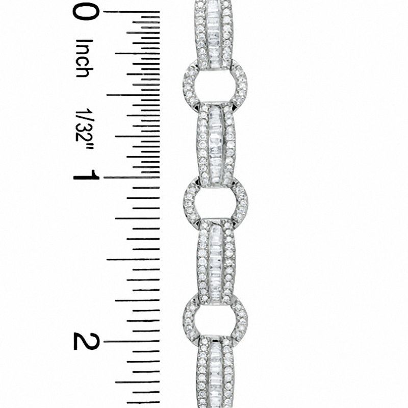 Zale's 3 CT. T.W. Diamond Tennis Bracelet in 14K White Gold...paid over $4000!