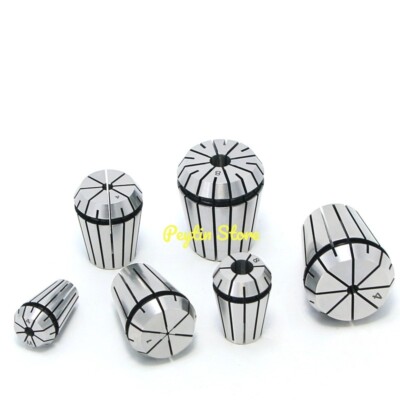 1）ER11 1-8mm 1/8 1/4 Spring Chuck Collet Set CNC Engraving Milling Lathe Machine