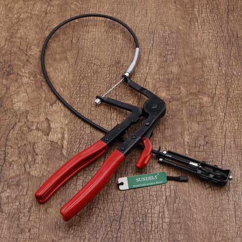 FLEXIBLE HOSE CLAMP remote cable operated pliers snap on clips eBay
