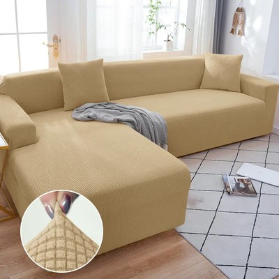 Fleece Sofa Covers Slipcover Couch Covers for Living Room Furniture Protector