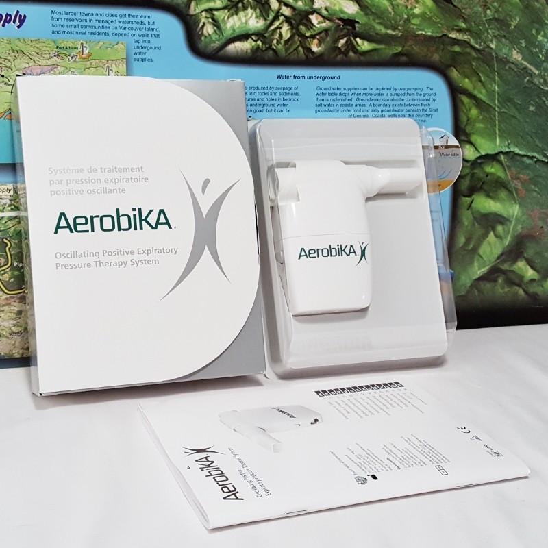 AEROBIKA Oscillating Positive Expiratory Pressure OPEP Device COPD ~NEW OPEN BOX