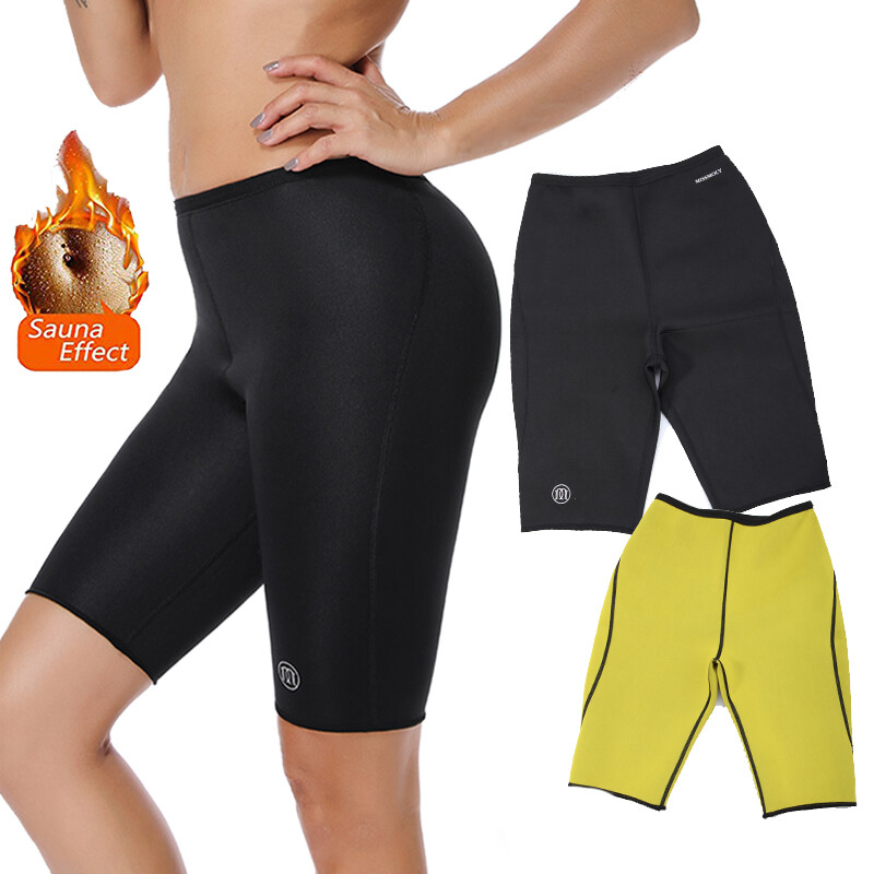Sauna Hot Body Shaper Pants Thermo Neoprene Slimming Sweat Waist Trainer Cincher