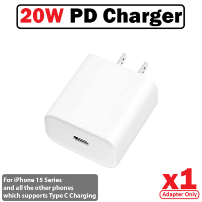 OEM Original Genuine App|e |Phone 15 14 13 Charger Cable 3/6ft 20W Power Adapter
