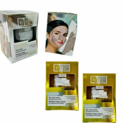 Face Mask Global Beauty Care Gel With Applicator 1.7 oz (2 PACK)