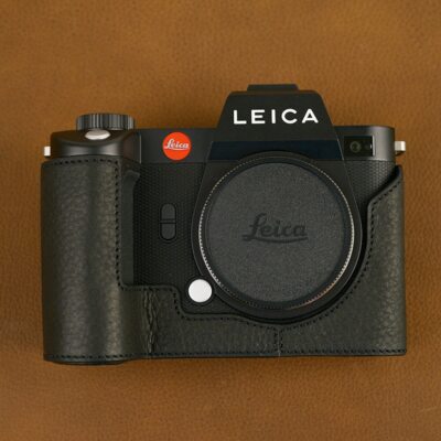 Handmade Genuine Leather Camera Case Bag Half Cover For Leica SL3 SL2 SL2-S