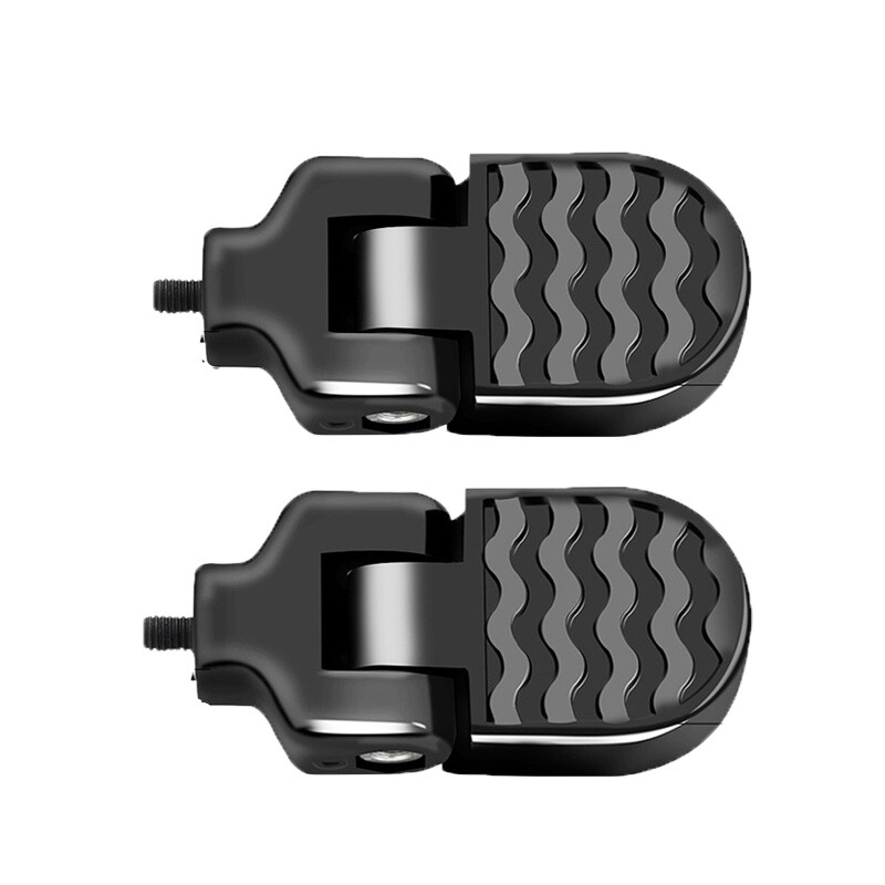 US 1Pair Electric Folding Bike Mountain Bike Rear Passenger Footrest Pedal Pegs