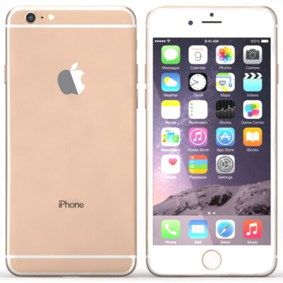 Apple iPhone 6 Plus 16 GB Factory Unlocked Gold International Version MGAA2LL/A
