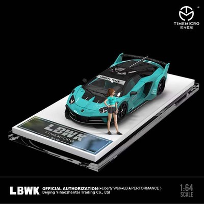 TIME MICRO 1:64 LBWK LP700 GTEVO Diecast Model Car