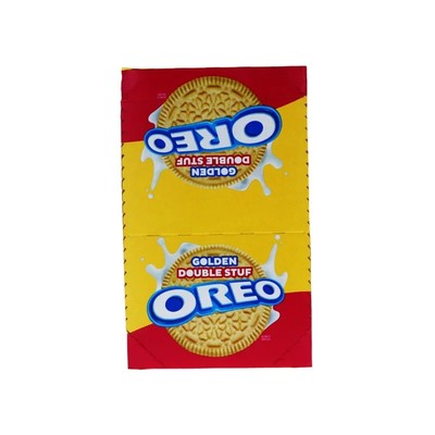 Nabisco King Size Golden Oreo Double Stuff Sandwich Cookies 10 Count