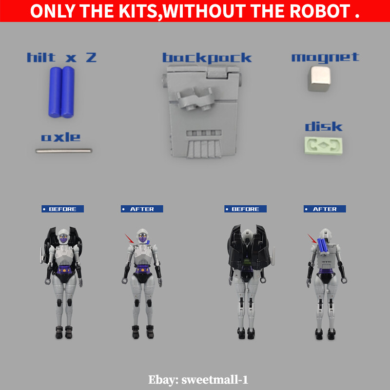 in stock! Backpack Upgrade Kit For NewAge NA H48N Nightbird GO BETTER 3D DIY