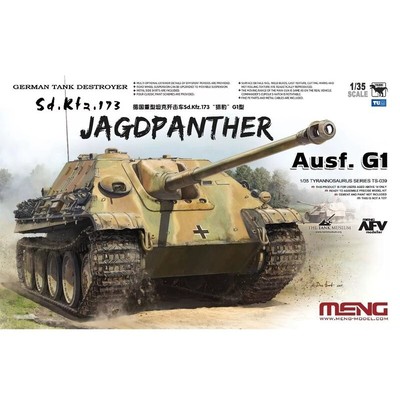 Meng Model TS-039 1/35 German Tank Destroyer Sd.Kfz.173 Jagdpanther Ausf.G1