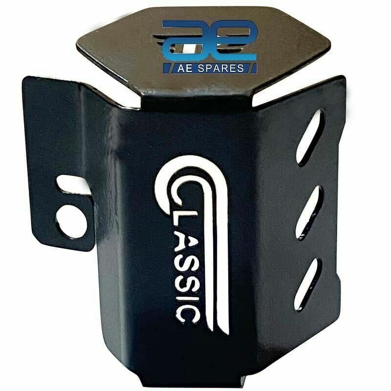 Fits Royal Enfield New Classic Reborn 350 Rear Brake Oil Container Guard Black