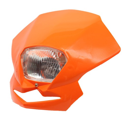 Headlight Fairing Head Light Pit Dirtbike Bike Streetbike Naked Motor Universal
