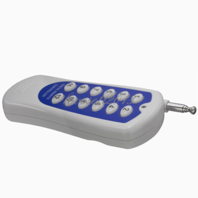 1PCS 433MHz Wireless Remote Controls RF Transmitter 12 Buttons 1000m Distance