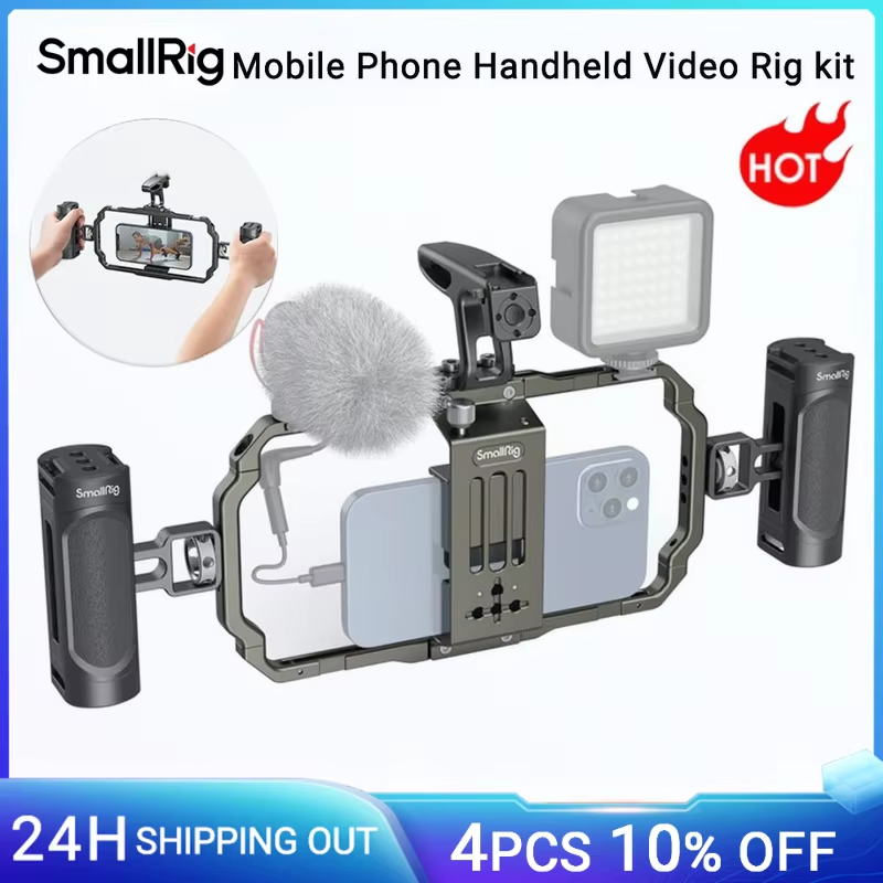 Universal Mobile Phone Cage For iPhone 17/16/Pro max For Sartphone Vlogging Cage