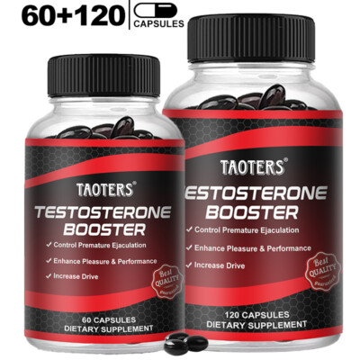 Natural Male Booster- Support Muscle,Increase Drive,Enhance Pleasure&Performance