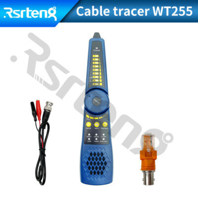 Rsrteng CCTV Tester Cable Tracer LAN RJ45 RJ11 Finder Wire Tracker Detector Line