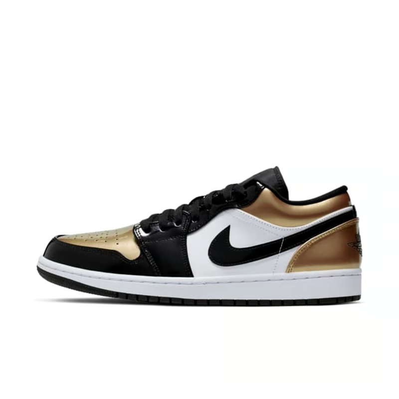 Nike Air Jordan 1 Low Gold Toe CQ9447-700 Мужские, размер 9,5 , Новые