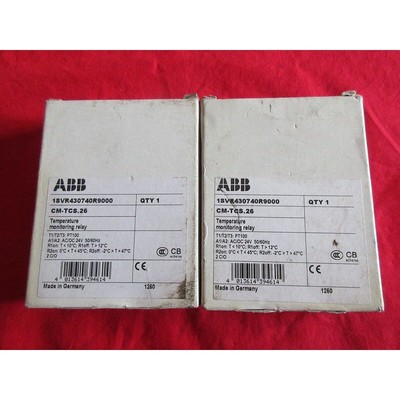 one new abb CM-TCS.26 1SVR430740R9000 Electromagnetic relay Quality assurance