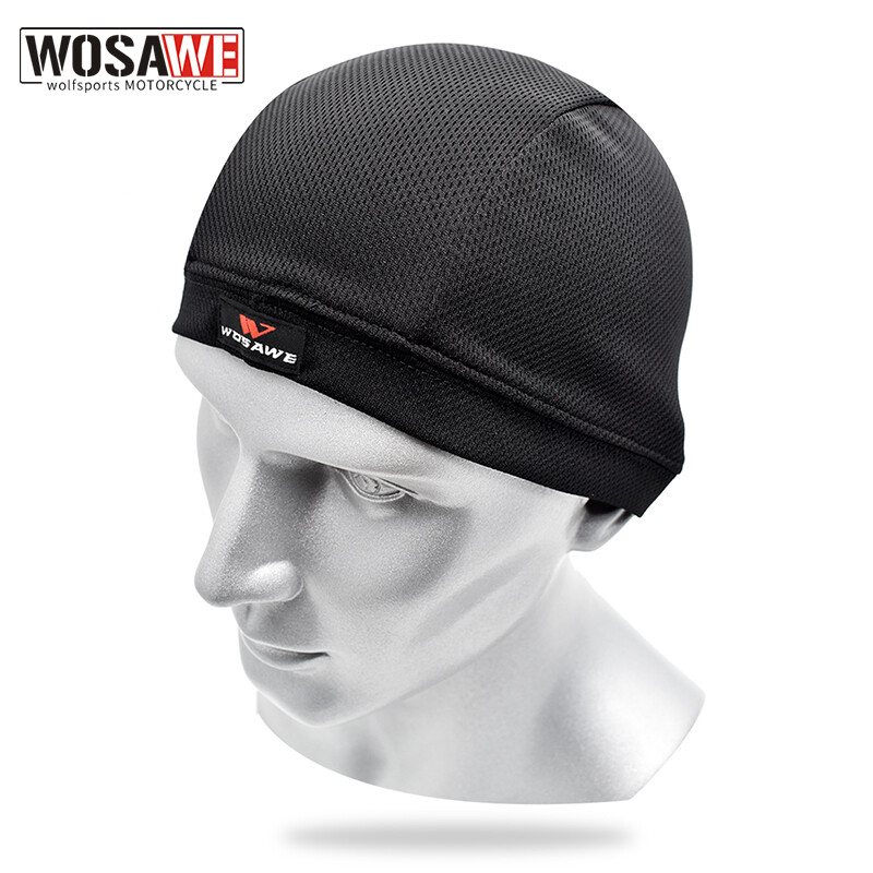 WOSAWE Moisture Wicking Cooling Skull Cap Helmet Line Beanie