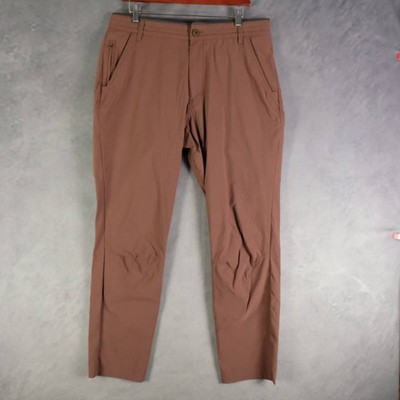 KÜHL Pants Men's 35x32 Brown Renegad Recon Stretch Cargo Travel Outdoor Hiking