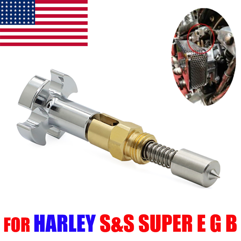 US Carburetor Enricher Choke Adjustment Knob For S&S Super E G B Harley Custom