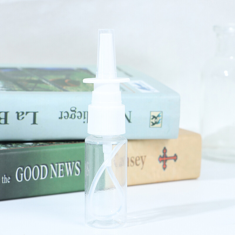20ml Empty Plastic Nasal Pump Spray Bottles Sprayer Mist Nose Refilla;im