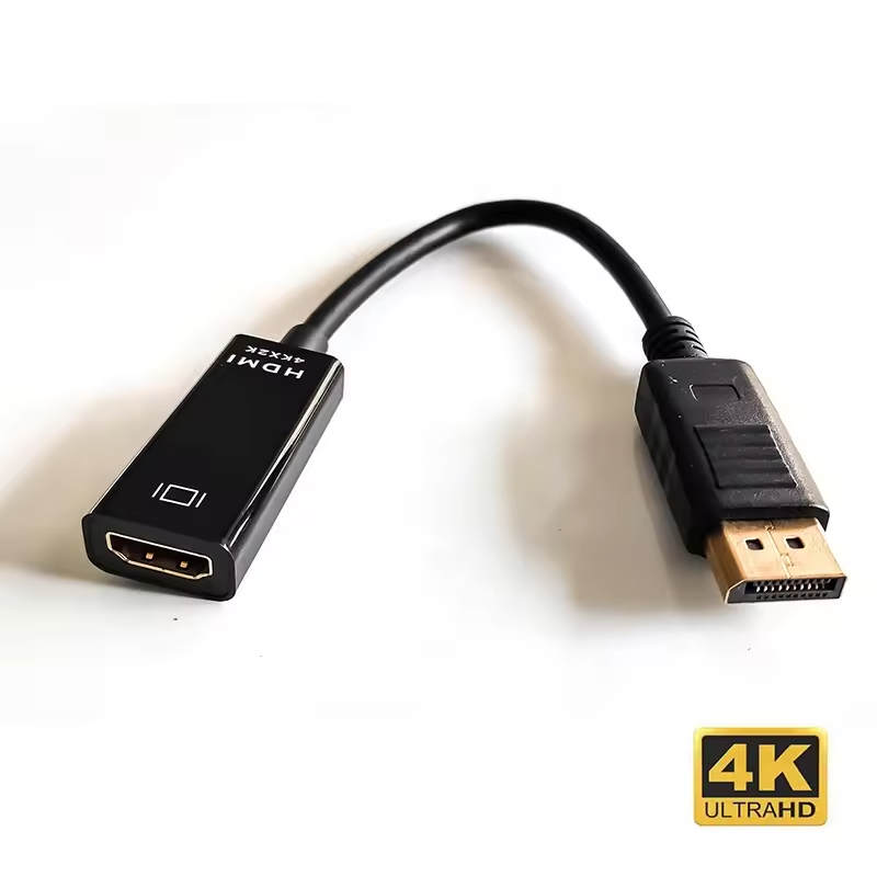 4K 30Hz High Quality Display port DP To HDMI Adapter Converter Cable