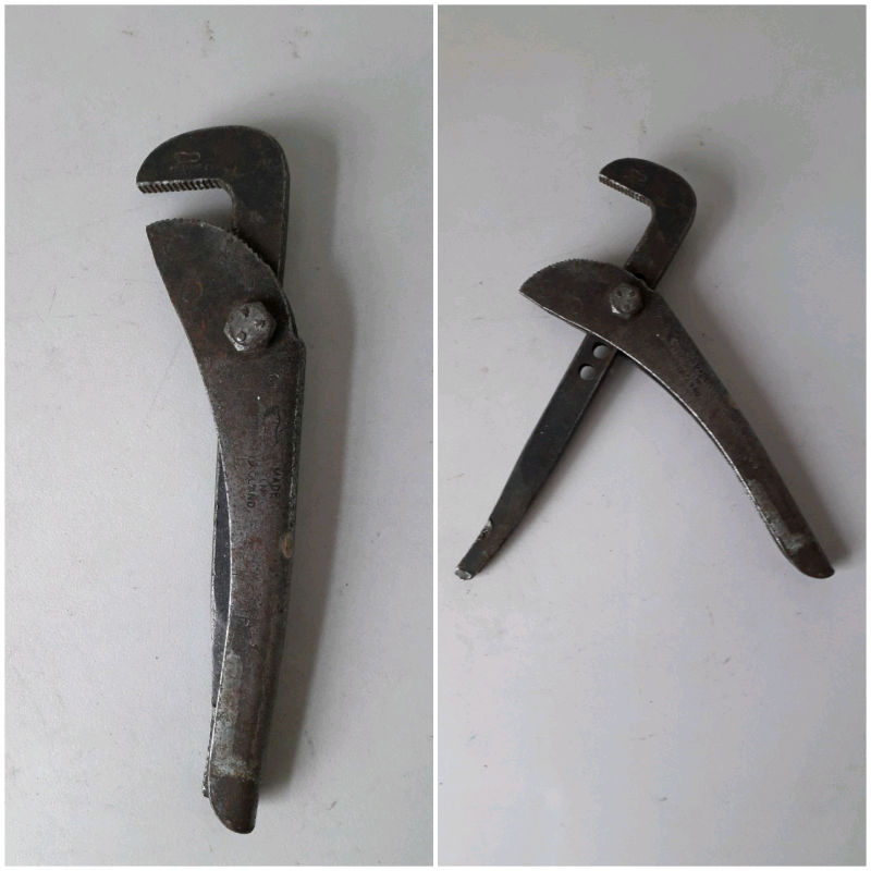 VINTAGE FOOTPRINT ADJUSTABLE WRENCH in Acocks Green, West Midlands