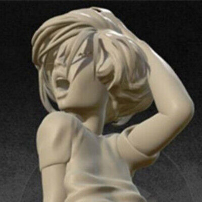 Happy Girl Full Resin Figure Model Kit 1/24 Scale Unassembled Unpainted Toys