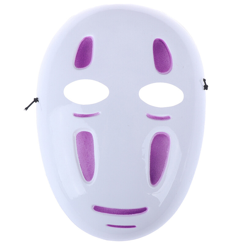 Spirited Away No-Face Mask Faceless Cosplay helmet fancy Anime Halloween parB GA