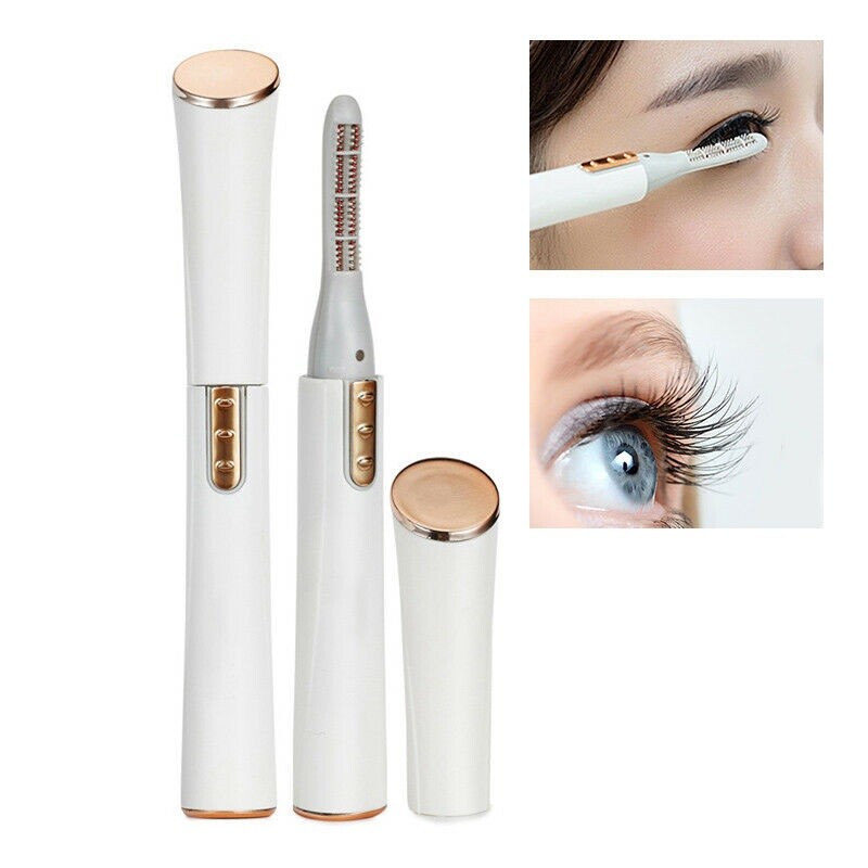 Piegaciglia Penna Elettrico Alimentato a Batteria più Lunghe Spesse Occhi linq