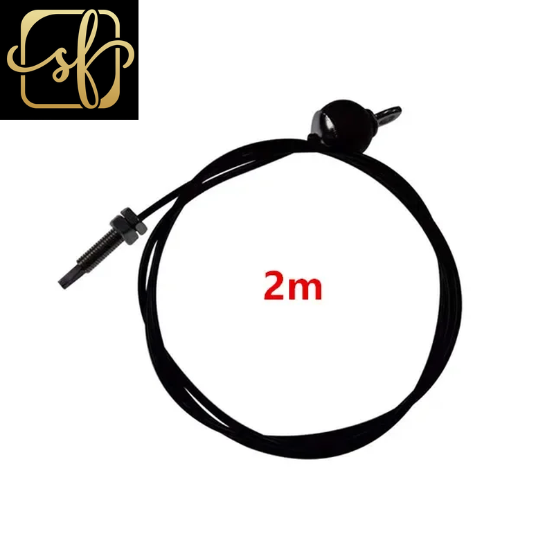 2M B Gym Cable Wire Rope Heavy Duty Steel Replacement Parts for Home Gym Fitness Cable Pulley Accessories Dia 5Mm