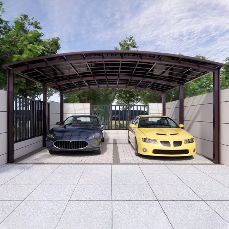 Aluminum Alloy Carport Home Villa Gazebos Garden Outdoor Canopy Tent Modern Cust