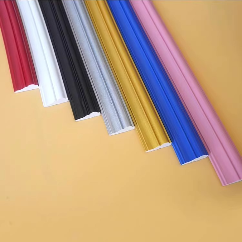 1M Selbstklebend Bogen Streifen Basteln Spiegel Wand Sockelleiste Sticker Rahmen