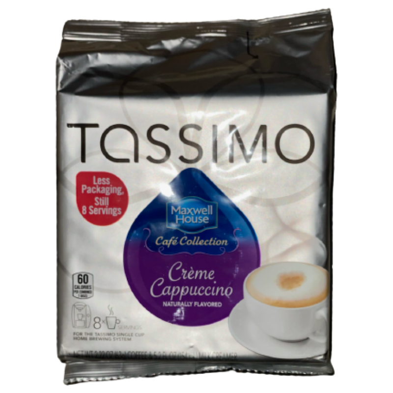 Tassimo Maxwell House Cr&egrave;me Cappuccino Coffee - 8 Servings