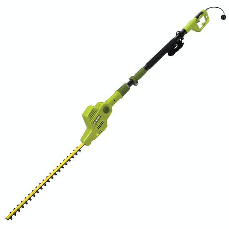 ELECTRIC POLE SAW Telescoping Hedge Trimmer, Multi-Angle Head, 21-Inch Blade