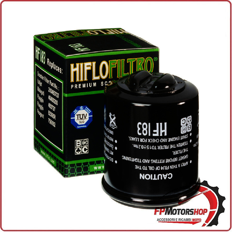 FILTRO OLIO PER SCOOTER PIAGGIO LIBERTY 125 4T 3V HIFLO HF183
